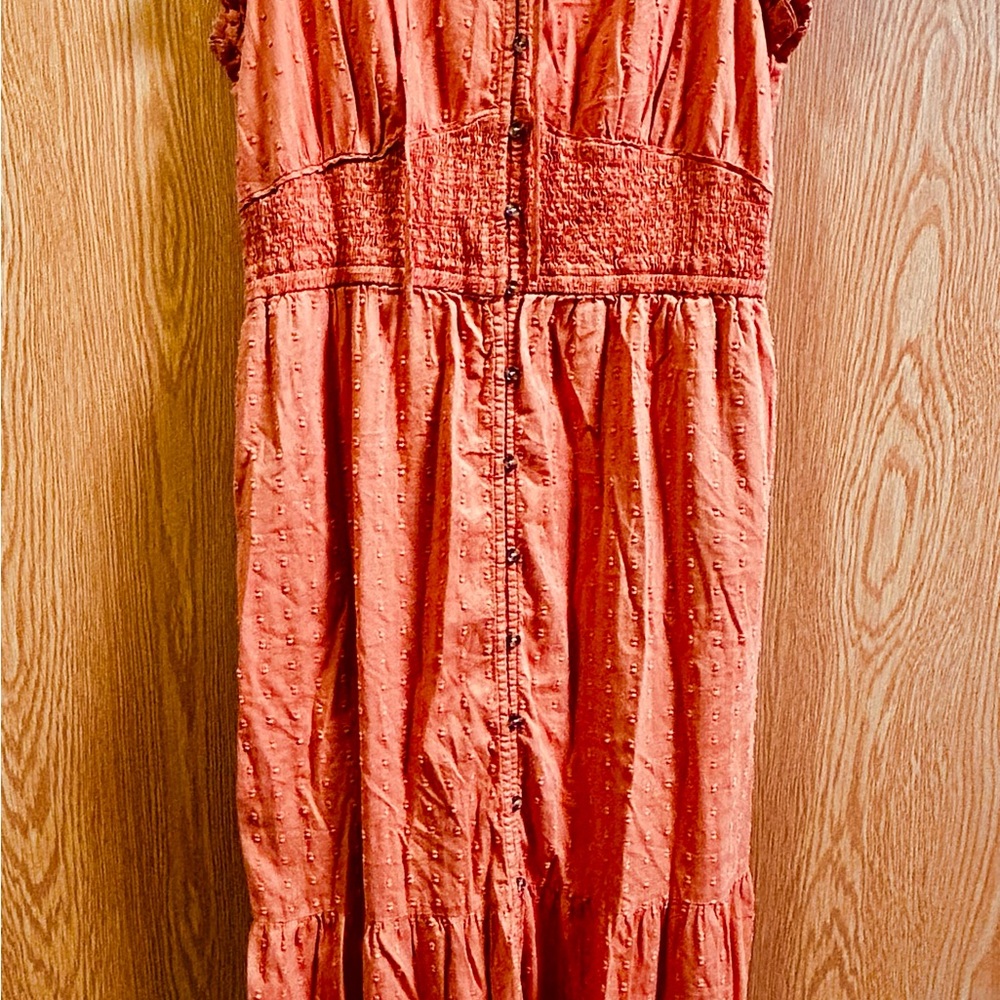Sonoma Women's Orange Maxi Dress